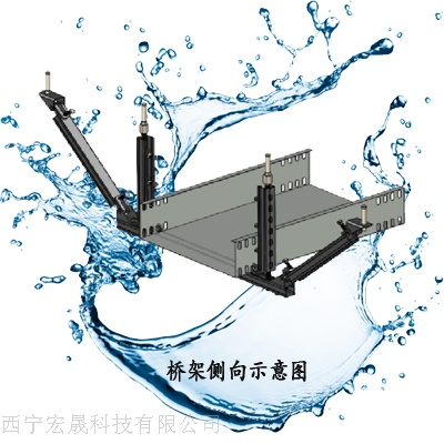 桥架侧向抗震支架
