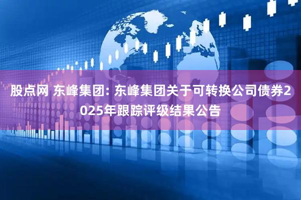 股点网 东峰集团: 东峰集团关于可转换公司债券2025年跟踪评级结果公告